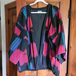 RANA Fair-Trade Flutter Sleeve Jacket - One Size Fits All